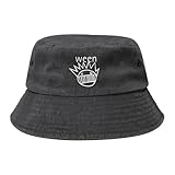 W*e*e*e*n Band Washed Denim Bucket Hat - Klassische Rockmusik Fischerhut Casual Sommer Sonnenhut für Fans Geschenk, Größe 40 (UK):, Einheitsgröße