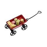 Beaupretty Puppenhaus Zubehör Spielzeugrodel Vielseitig Kinderfreundlich für Kreative Rollenspiele und Miniatur-gartendekoration