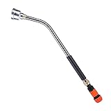 Wasser, langlebig, 400 Löcher, Setzlinge, Nebel, robust, Gartenbewässerung, Edelstahl, Ventilator, Sprühdüse, langer Schlauch und die