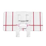 10 Pcs 202084000 Border Guide Foot, Parallel Stitch Presser Foot for Sewing Machine, Made of Sturdy Plastic, Easy Installation, Lightweight and Compact, Suitable for Singer