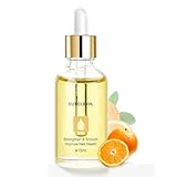 Nail Cuticle Oil, Nagelpflegeöl Nagelöl Pflege für Nägel & Nagelhaut, SPA Naturkosmetik Maniküre Naildesign Hände, Nagelhautöl Nagelstärkungsöl mit Bio-Ölen & Vitamin E, Vegan 15ml (Orange)