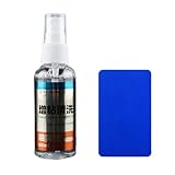 LXJLXD Pingpong Paddle Cleaner Tischtennisschläger Reinigung Reinigungsset Flasche mit Schwamm für Schläger Wartung