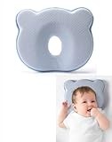 COMVASTARS Baby Kissen Babykissen Memory Kissen Orthopädisches Babykissen Baby Kopfkissen Gegen Plattkopf Kinderkopfkissen Memory Schaum für 0-12 Monate Neugeborene,Kissen Gegen Kopfverformung Baby