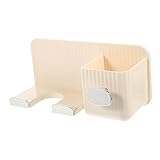 TOYANDONA Multifunktionaler Fönhalter ohne Bohren Wandhalterung mit Ablage für Badezimmer Stabiler Haartrocknerständer zur Aufbewahrung von Fön Steckdose und Kleinen Beauty Tools
