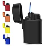 Navpeak Mini Fackel Feuerzeug Winddicht Jet Flame Butan Gas Nachfüllbar für Kerzen, Camping, Kamine, Gasherde,5 Pack (Butan Nicht enthalten)