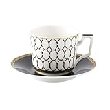 Wiederverwendbares Kaffeetassen- und Untertassen-Set aus Keramik, 220 ml, luxuriös, unzerbrechlich, Latte-Cocktailtassen, Wärmebecher mit Henkel, Teetasse und Bierbecher für Paare,