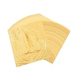 200 Blatt 16 x 16 cm blattgold Imitation Blattgold zum Basteln Schlagmetall Kunstprojekt Vergolden Kunstprojekt, Handwerk Dekoration Möbel Dekoration DIY