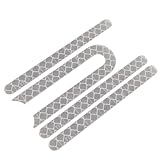 YAOGUI Schutz Reflektierender Seitenplatten Wasserdichtes Klebstoffreflektoraufkleber Für Eine Verbesserte Sicherheit Und Kratzfestigkeit
