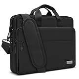 ZYB Große Kapazität Laptoptasche 15.6 Zoll 16 Zoll Laptop Tasche,Notebook Tasche für 15.6-16 Zoll Lenovo Thinkpad Ideapad ThinkBook HP Dell ASUS MSI,MacBook Pro 16 15 etc 15.6-16' Laptop Hülle-Schwarz