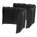 OUNONA 2 Stück Weinkühler Kühltasche für Flaschen Wiederverwendbare Kühlmanschette für Optimalen Temperaturerhalt von Wein und Bier für Verschiedene Flaschengrößen