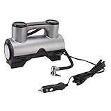 Changor Auto-Luftpumpe, 19 Zylinder Permanentmagnetmotor Intelligente Digitalanzeige 12 V 120 W elektrische Luftpumpe für Fahrradräder