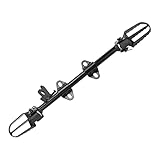 Akozon Powersports Fußrasten, Fußrastenhalterung, Stahllegierung, schwarz, Ersatz-Motorrad für universelle Passform CRF50 Pit Bikes für Pit Bike Fußrastenhalterung