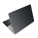Mibbxea 15 15,4 15,6 Zoll Laptop Skin Sticker, Personalisierbar, Universell für Computer und Netbooks, Wiederverwendbarer Notebook Kunstschutz (040 Verlaufendes Schwarz)