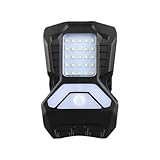 Doiyislem Klemmbare Solarlampen Für Draußen | Klemmbare Solare Bewegungsmelder Zaunleuchten - Helle Gartendekoration Für Camping Garten Treppen Blumenbeete Vordach Rasen Terrasse Wege Hof & |