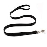 Hundeleine, verstellbar, Nylon, schwarz, 1,2 m, 1 Stück