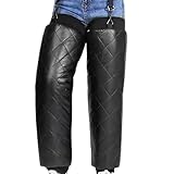 Generisch Beinmanschette – Winddichte, Warme Leggings-Bezüge, Winter-Thermo-Knieschützer | Kältebeständige Outdoor-Protektoren Für Skifahren, Snowboarden, Motorradfahren, Radfahren Und Automobilsport