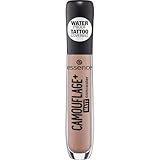 essence CAMOUFLAGE+ MATT concealer, Nr. 30, Nude, mattierend, matt, vegan, ölfrei, wasserfest, ohne Alkohol, 1er Pack (5ml)