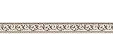 A.S. Création selbstklebende Bordüre Only Borders Borte 5,00 m x 0,05 m beige braun Made in Germany 259110 2591-10