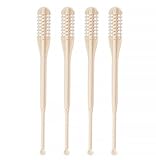 2-in-1 Nasal Hair Cutter,Doppelkopf Nasenhaartrimmer,Nasierer Nasenhaarschneider Ohrhaarschneider für Herren Frauen,Manueller Rotierender Nasenhaarreiniger und -trimmer (12PCS)