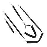 Abaodam 1 Satz Haustierpflegeset Hundepflege Hängematte Hundepflege-Extender Hundepflegeleine Bauchgurte Für Die Hundepflege Verlängerung Der Hundepflegeschlaufe Hundepflegearm Nylon Black