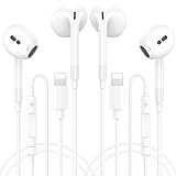 In Ear Kopfhörer für iPhone [MFi-Zertifiziert] HiFi Kopfhörer Audio Stereo, mit Anschluss Mikrofon und Lautstärkeregler,Kopfhörer Lightning mit iPhone 14 Pro/13 Pro Max/13/12/11/XR/XS/X/SE/8/7