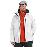 TOG24 Palisade wasserdichte Ski- und Snowboardjacke für Herren, strapazierfähig, Camouflage-Design, winddicht und atmungsaktiv, mit Kapuze, Schnee-Manschetten, Schneefang, Skipass, Tasche,