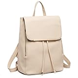 Miss Lulu Rucksack Damen Klein Wasserdicht Rucksack Cityrucksack Backpack Women Modern Backpack Damen PU Leder für Reisen Arbeit Schule