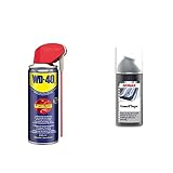 WD-40 49660 Multifunktionsprodukt Smart Straw 200ml & SONAX GummiPfleger mit Schwammapplikator reinigt & festkleben von Gummidichtungen | Art-Nr. 03401000, 100ml