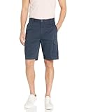 Amazon Essentials Herren 25cm Cargo-Shorts in klassischer Passform (erhältlich in Big & Tall), Dunkles Marineblau, 40W