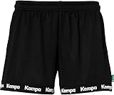 Kempa Herren Wave 26 Shorts Women Damen Mädchen Kurze Hose Handball Fitness Gym, Schwarz, M EU