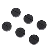 HEALSOPTHY 6 Stück Teiliges Wasser stopp PC wasserkühlung Handdrehbare Stopfen mit Anti rutsch oberfläche Kompakte Einfache Montage ohne Werkzeug Geeignet für Wasserkühlungssysteme
