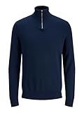 JACK & JONES JJEEMIL Knit Half Zip NOOS