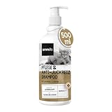 animigo Hundeshampoo - 500ml Pflege & Anti-Juckreiz Shampoo - Ausgewogener pH-Wert - Gegen Juckreiz, Milben, Flöhe - Katzenshampoo - Alle Katzen & Hunde Rassen - Hautfreundlich & Natürliche Zutaten