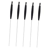 NIYANGLE 1Satz Reinigungskit Teiliges mit Langen Bürsten zur Effektiven Entfernung von Ohrenschmalz und Hautresten für Pflege von Hörverstärkern und Zubehör