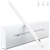 Stift für iPad, (2018-2024) Pencil 2nd Generation für Apple mit Schnellladeleistung Palm Rejection und Neigungssensitivität Stylus für iPad 6-10, für iPad Pro 13''/12,9''/11'', Mini 6/5, Air 5/4/3