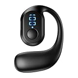 Kabelloses Freisprech-Headset, 5.3 Wireless Workout-Kopfhörer, kabellose Kopfhörer, kabellose Sport-Kopfhörer, IPX5 wasserdicht, Rauschunterdrückung für Sport, , Workout, einohriges Headset