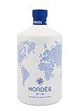 NORDES Gin - Fruchtig-aromatischer Gin aus Galizien in Spanien (1 x 0,7l)