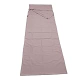 Generisch Seidenschlafsack-Einlage – Extra breiter wasserdichter Schlafsack | Bequemer, Leichter, atmungsaktiver Reiseschlafsack | Rucksack-Essentials für Hotels, Camping, Wandern und Picknick