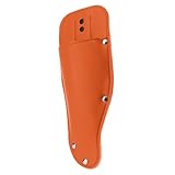 DECOMELODY Schere Hedge -trimmer Cutter Zange Werkzeug Pruner-fall Orange Leder