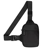 agctrler Umhängetasche Herren Damen klein, Wasserdicht Schultertasche Crossbody Bag, Oxford-Stoff Sling Bag Brusttasche, Crossbody Handytasche zum Reise, Wandern, Radfahren, Laufen