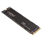 Crucial T500 SSD 1TB PCIe Gen4 NVMe M.2 Interne SSD, bis 7300 MB/s, TLC NAND, für Gaming und Programme, kompatibel mit Laptop und Desktop, Microsoft DirectStorage - CT1000T500SSD8