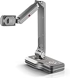JOYUSING V508 VGA/HDMI/USB 8 Megapixel Dokumentenkamera und Visualizer, A3-Format, LED-Licht & Mikrofonen, mit Windows, Mac und Chromebook, Funktioniert mit oder ohne Computer