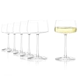 Stölzle Lausitz Champagnerschalen Power 6er-Set 275 ml – Elegante Kristallgläser ideal für Champagner, Sekt & Prosecco – Hochwertige Sektgläser aus deutscher Herstellung – Spülmaschinen- & Stoßfest