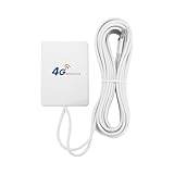Hermosiey 4G LTE Antenne TS9 Anschluss 4G LTE Antenne Externer WiFi Antennen Signal VerstäRker