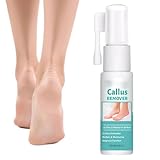 1 Stück Fuß-Hornhautentfernungsspray für Fersenschwielen, Professioneller Hornhautentferner Fuß, Hornhautreduzierspray, Hornhautweicher Spray, Extra Starkes Spray, Hornhaut Entfernen Fuß