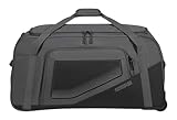 American Tourister City Racer - Reisetasche mit Rollen 77 cm, 129 L - Viel Stauraum & Separates Schuhfach - Wasserabweisend, Mehrere Griffe, Robust - Schwarz