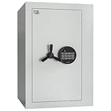 Profirst Wertschutzschrank Fortress 60 EN1 Elektronikschloss Feuerfalz Stahl separat verschließbarer Innentresor 2 verstellbare Fachböden inkl. Befestigungsmaterial