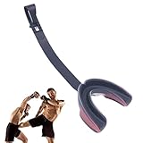 Jimtuze Mundschutz Hockey - Mundschutz für Fußball - Mundschutz mit Gurt für Fußball, Boxen, Hockey, Basketball, MMA, Rugby, Erwachsene Jugendliche Sport Mundschutz