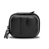 LiLiTok Tragbare Mini-Tasche für Insta360 Go Ultra, Schutzhülle PU wasserdichte Aufbewahrungstasche Öffnung an der Unterseite Kompaktkamera-Taschen