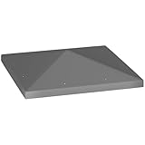 Physport Ersatzdach für Pavillon 3 x 3 m, wasserdicht Pavillondach, Ersatzbezug für Gartenpavillon, Ersatzteile aus Oxford-Stoff, 370 g/m², Dunkelgrau